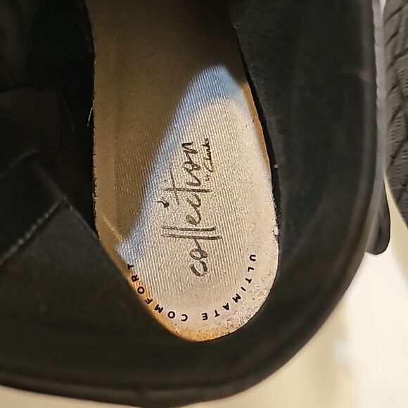 Clarks Hollis Pearl Leather Ankle Boots size 10 - Picture 5 of 10